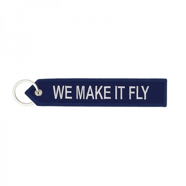 블루 에어버스 we make it fly 키링/Blue Airbus "we make it fly" key ring