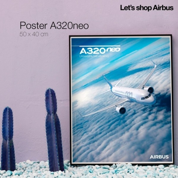 에어버스 A320neo 포스터/A320neo poster sky view