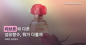 리베르 섬유향수 — YSL ‘리브르’와는 다른 국내 홈프래그런스 브랜드