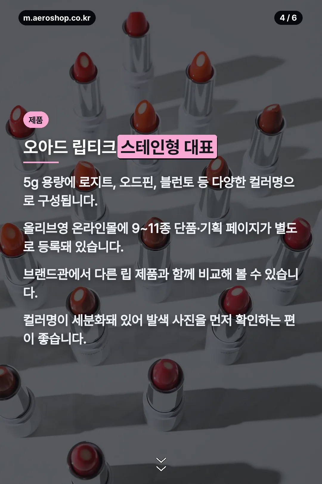 오아드 립티크 소개